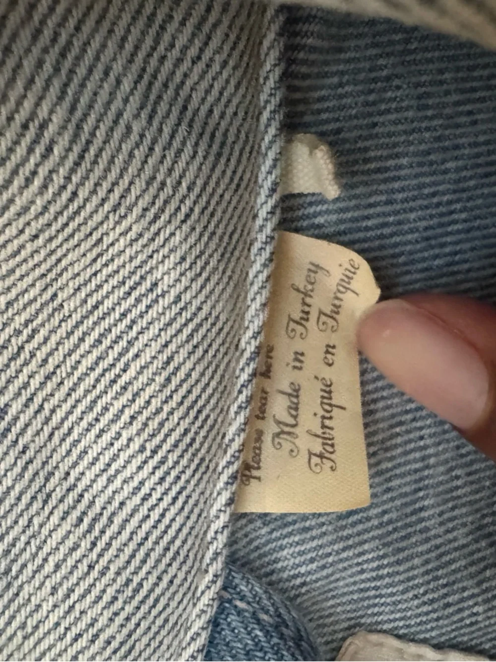 Levi’s Made & Crafted Denim Trucker Jacket Men’s M Light Wash Made in Turkey